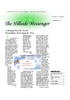 Hillside Messenger – October 2016