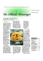 Hillside Messenger – September 2020